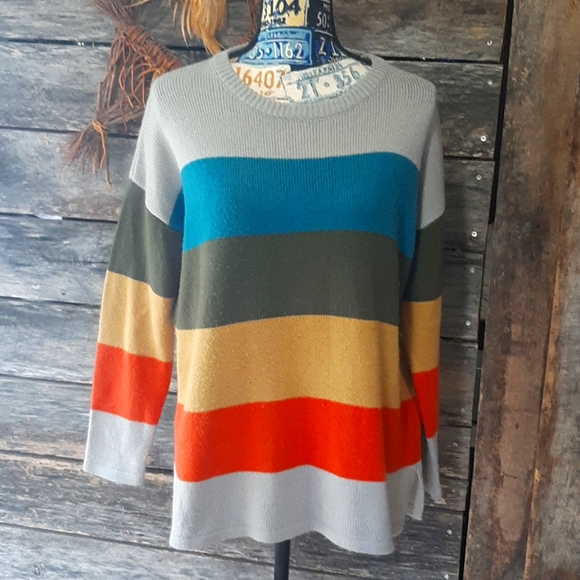 Sweet Claire Color Block Sweater | Poshmark